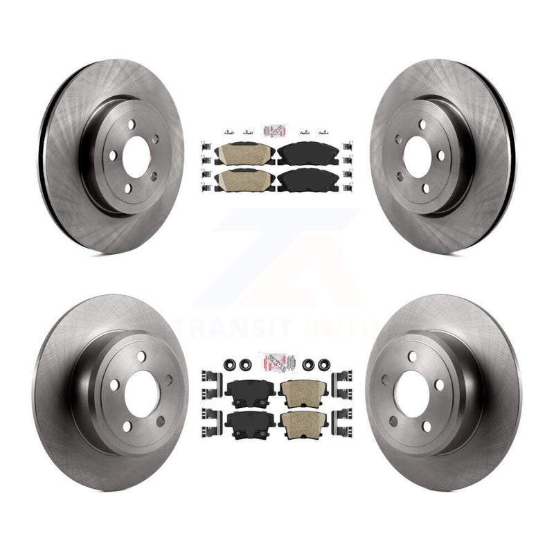 Transit Auto K8A-107535 Disc Brake Kit for 2015-2018 Dodge Charger - Front and Rear product image