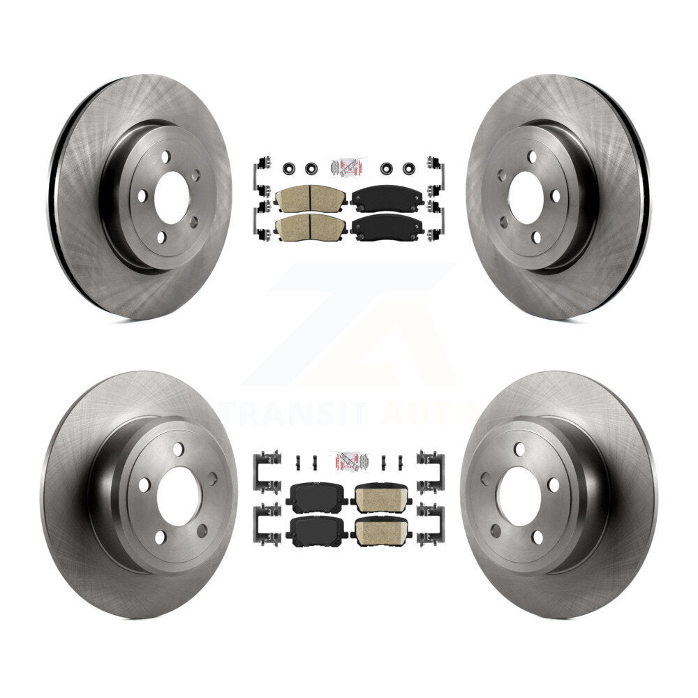 Transit Auto K8A-107537 Disc Brake Kit for 2015-2018 Dodge Charger - Front and Rear product image