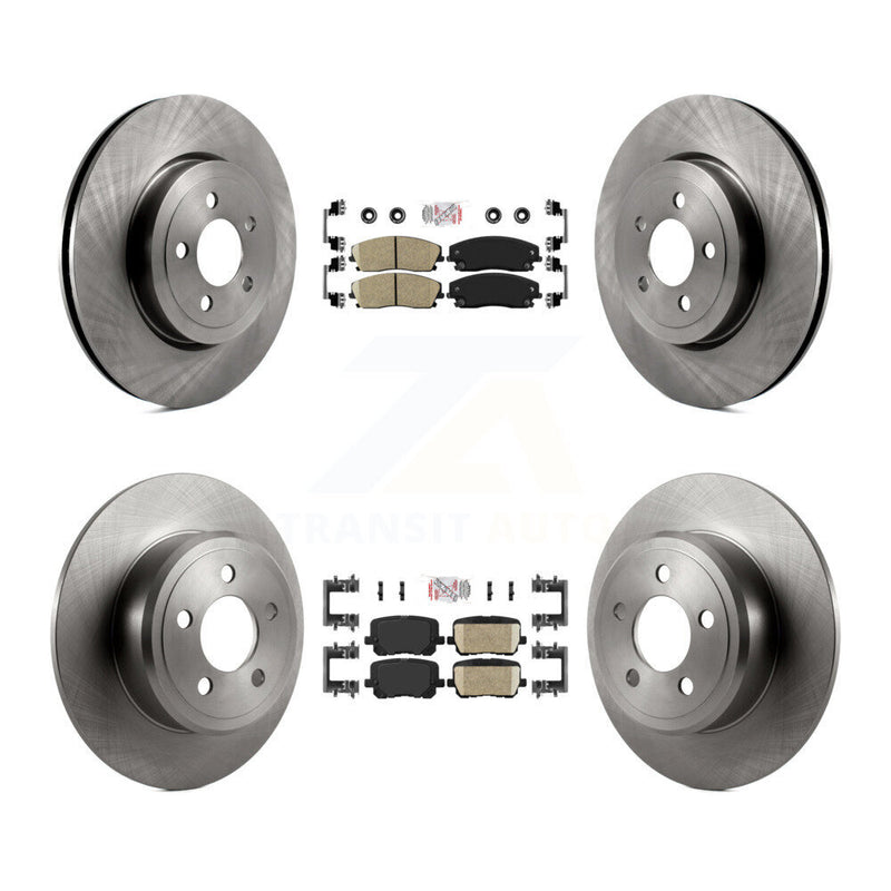 Transit Auto K8A-107537 Disc Brake Kit for 2015-2018 Dodge Charger - Front and Rear product image