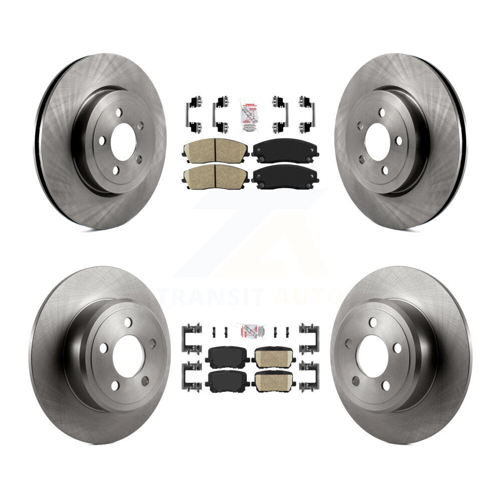 Transit Auto K8A-107538 Disc Brake Kit for 2015-2018 Dodge Charger - Front and Rear product image