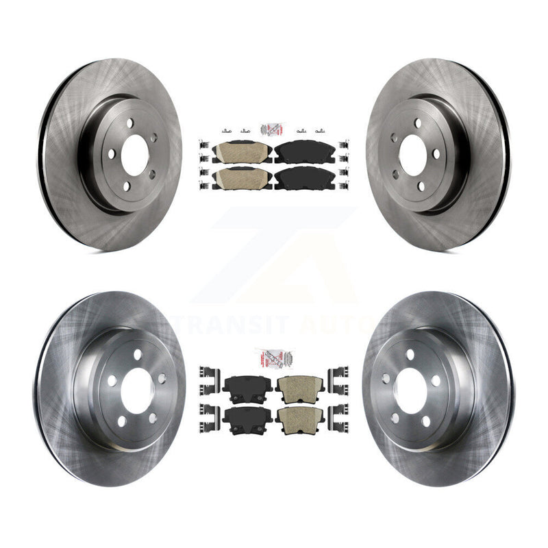 Transit Auto K8A-107539 Disc Brake Kit for 2017-2018 Dodge Charger - Front and Rear product image
