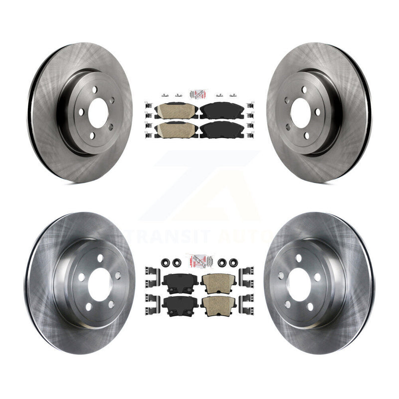 Transit Auto K8A-107540 Disc Brake Kit for 2017-2018 Dodge Charger - Front and Rear product image