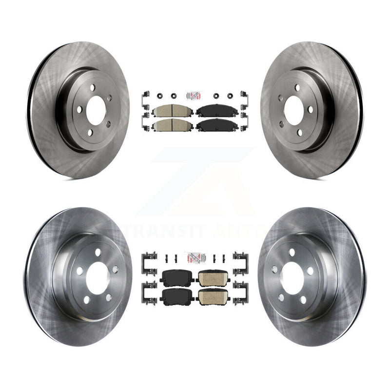 Transit Auto K8A-107543 Disc Brake Kit for 2017-2018 Dodge Charger - Front and Rear product image