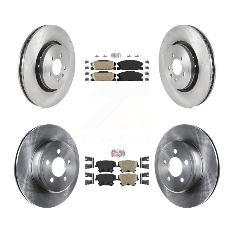 Transit Auto K8A-107544 Disc Brake Kit for 2017-2018 Dodge Charger - Front and Rear product image