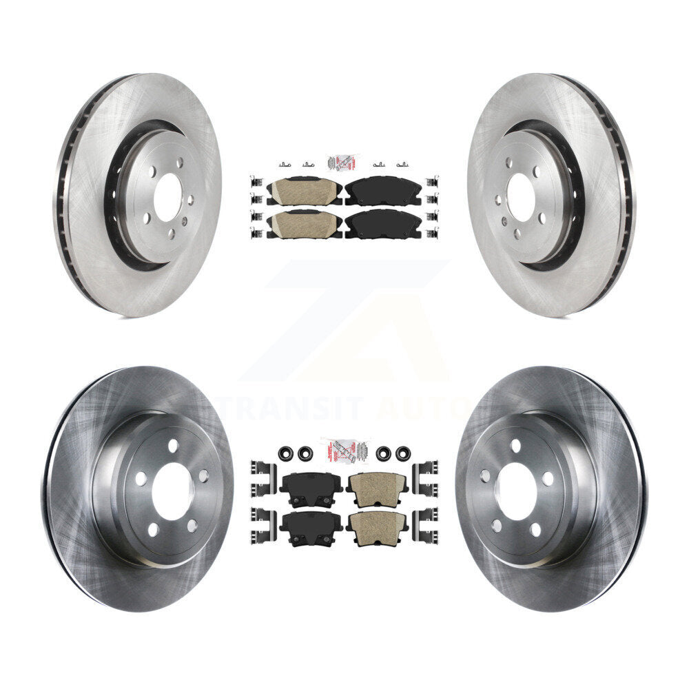 Transit Auto K8A-107545 Disc Brake Kit for 2017-2018 Dodge Charger - Front and Rear product image