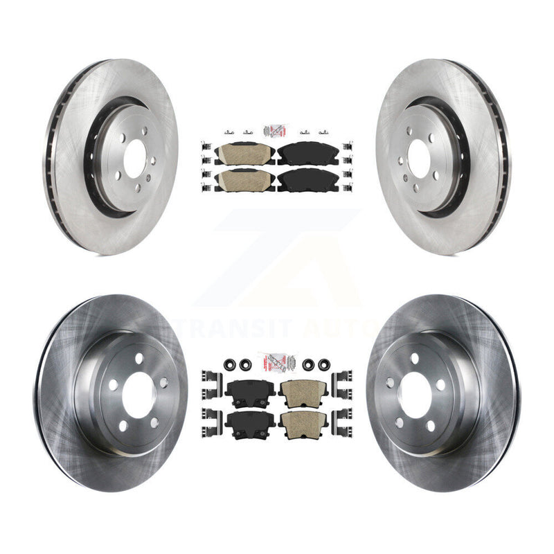 Transit Auto K8A-107545 Disc Brake Kit for 2017-2018 Dodge Charger - Front and Rear product image