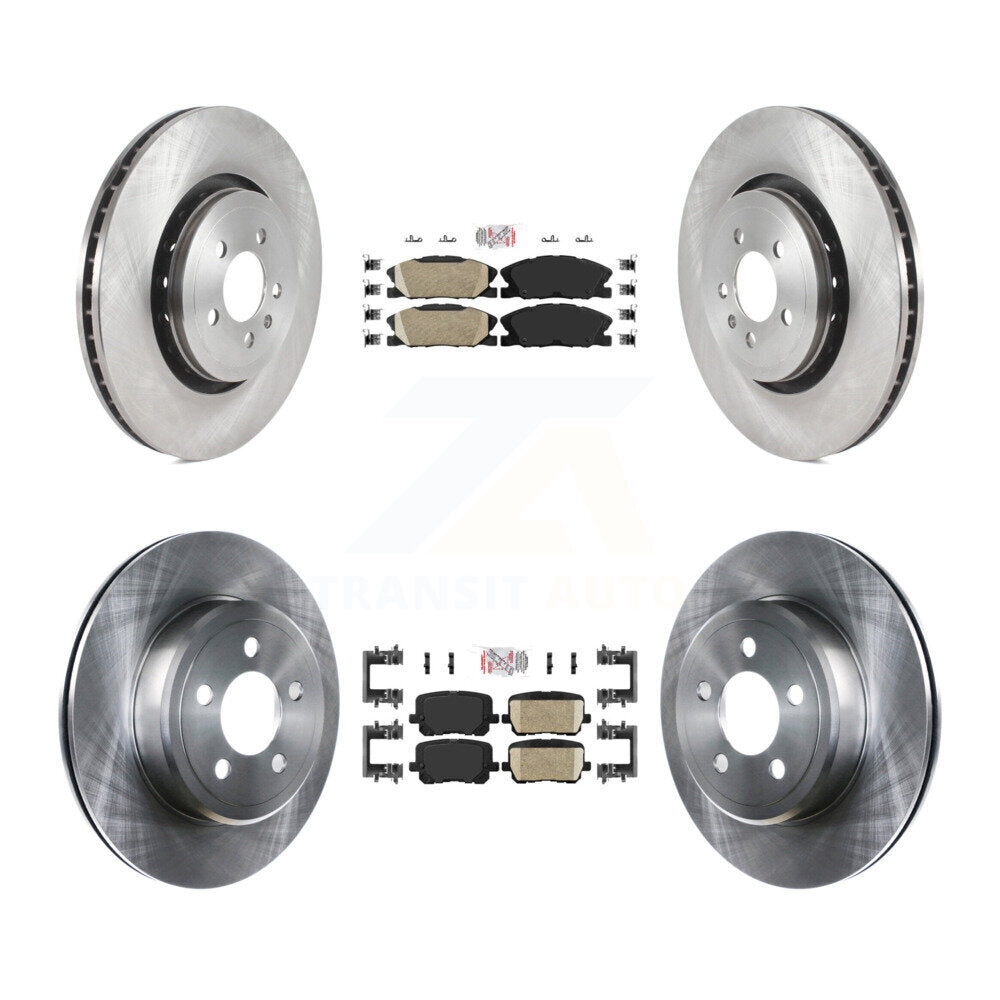 Transit Auto K8A-107546 Disc Brake Kit for 2017-2018 Dodge Charger - Front and Rear product image
