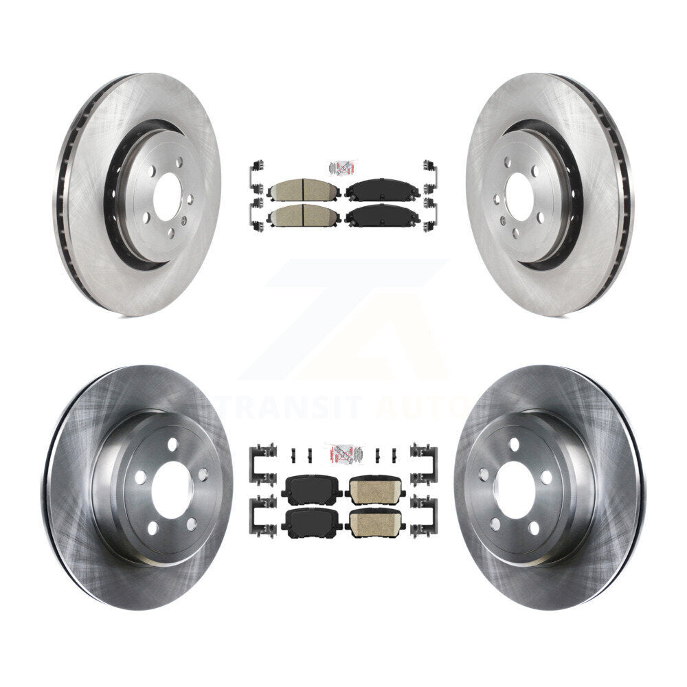 Transit Auto K8A-107547 Disc Brake Kit for 2017-2018 Dodge Charger - Front and Rear product image