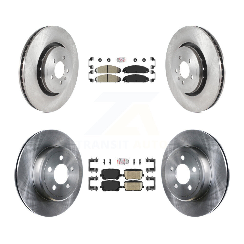 Transit Auto K8A-107548 Disc Brake Kit for 2017-2018 Dodge Charger - Front and Rear product image