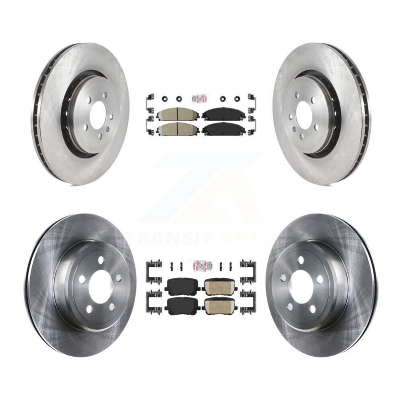 Transit Auto K8A-107548 Disc Brake Kit for 2017-2018 Dodge Charger - Front and Rear product image