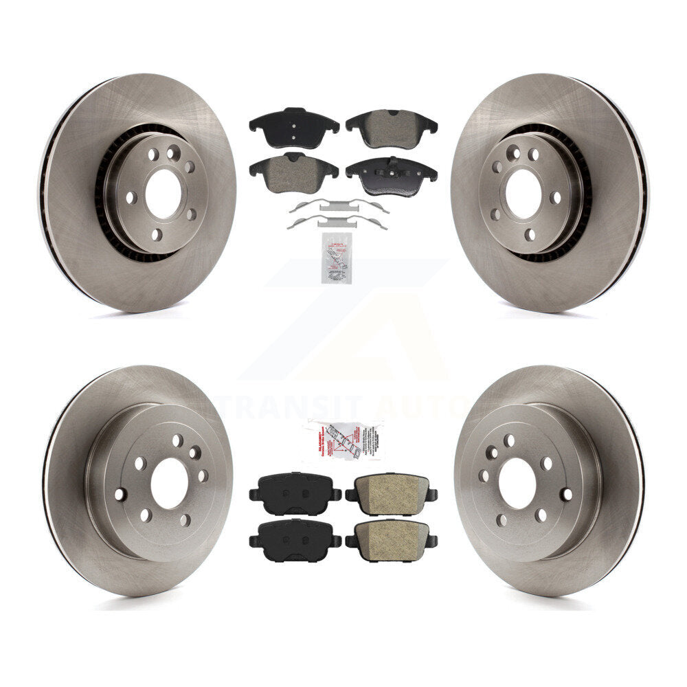 Transit Auto K8A-107552 Disc Brake Kit for 2008-2011 Land Rover LR2 - Front and Rear product image