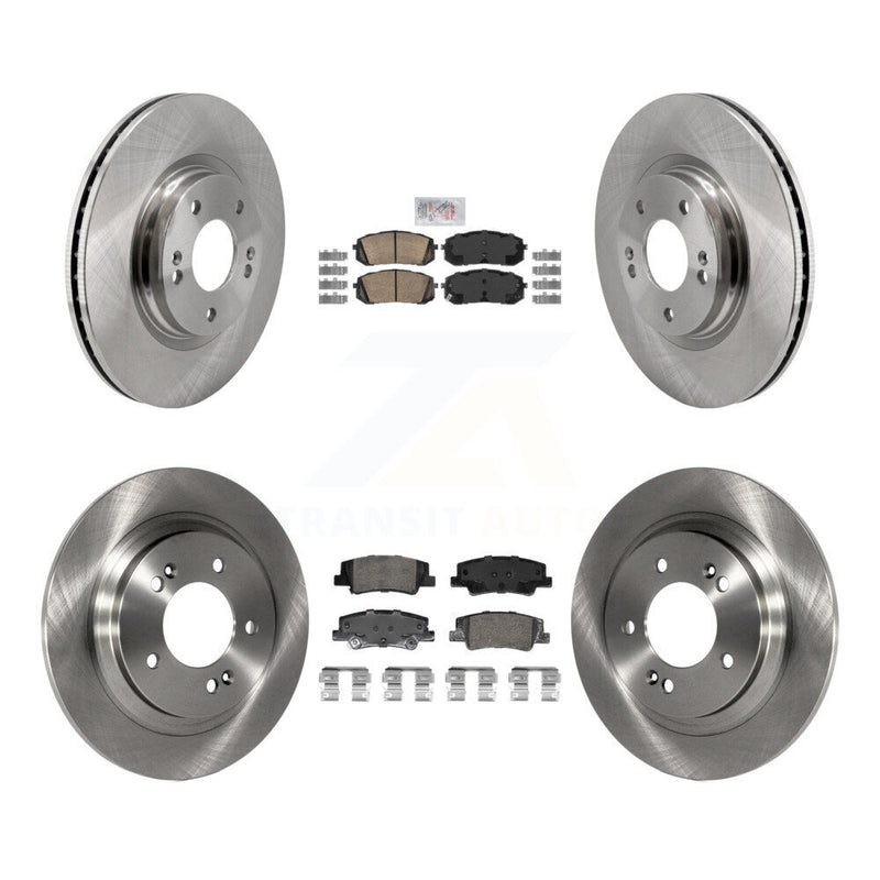 Transit Auto K8A-107555 Disc Brake Kit for 2020-2025 Hyundai Sonata, Kia Niro EV, Kia K5 - Front and Rear product image
