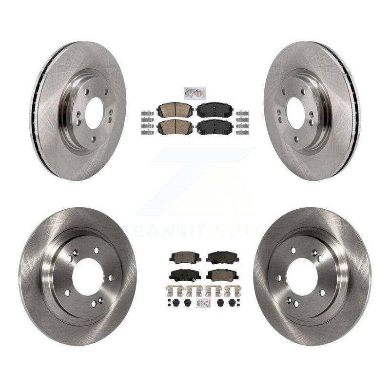 Transit Auto K8A-107556 Disc Brake Kit for 2020-2025 Hyundai Sonata, Kia Niro EV, Kia K5 - Front and Rear product image
