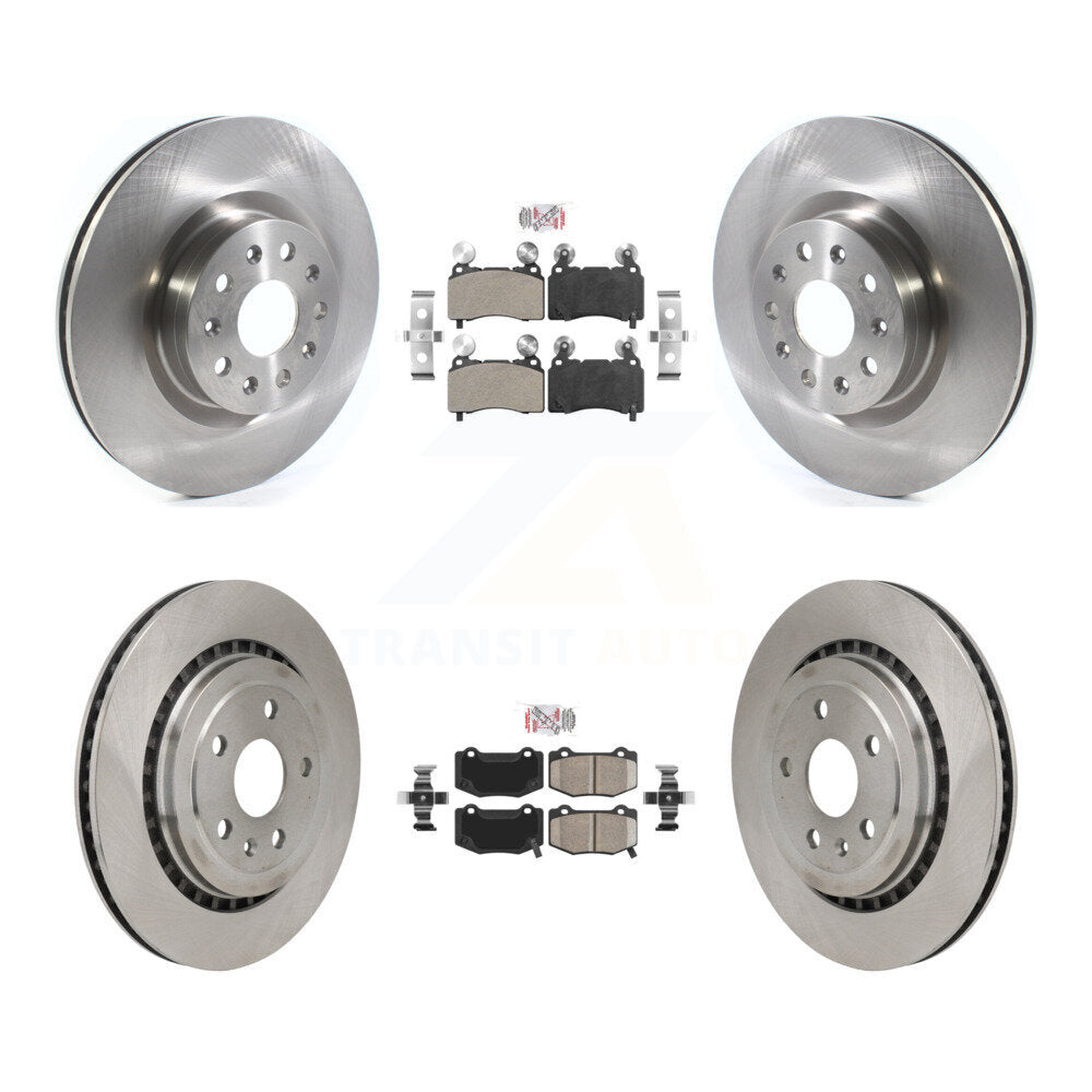 Transit Auto K8A-107596 Disc Brake Kit for 2016 Chevrolet Camaro - Front and Rear product image
