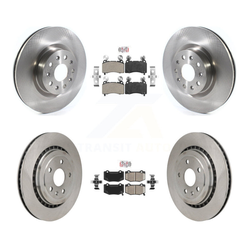 Transit Auto K8A-107596 Disc Brake Kit for 2016 Chevrolet Camaro - Front and Rear product image