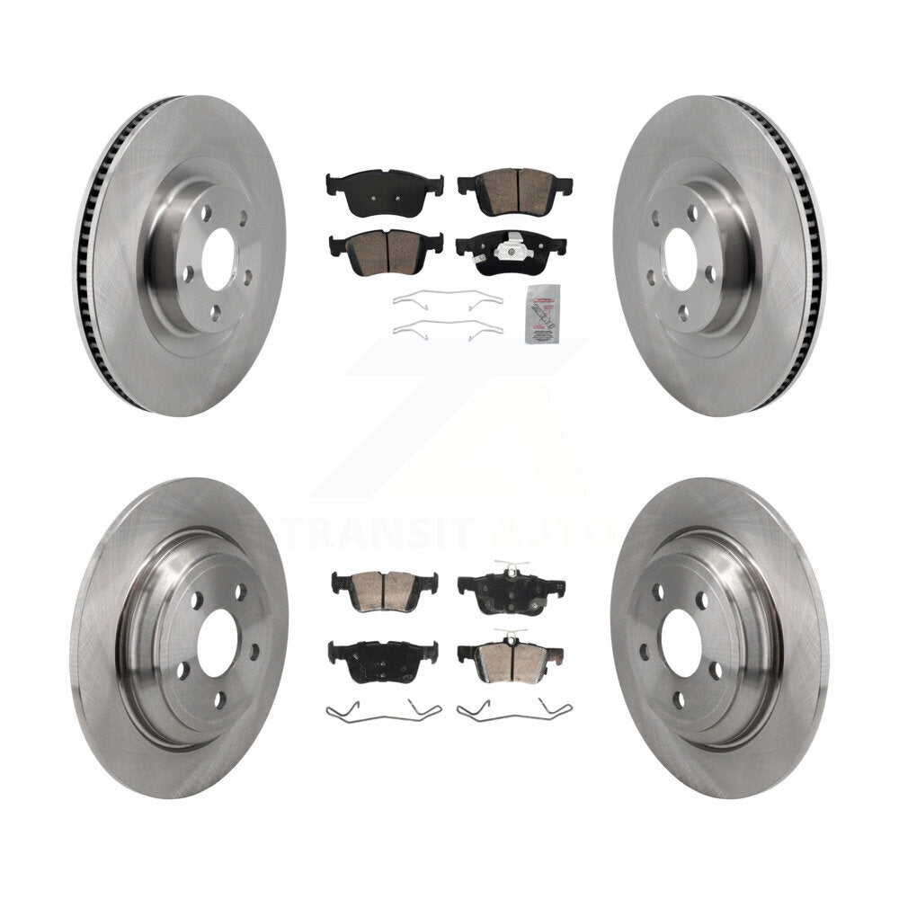 Transit Auto K8A-107607 Disc Brake Kit for 2022-2023 Ford Maverick - Front and Rear product image