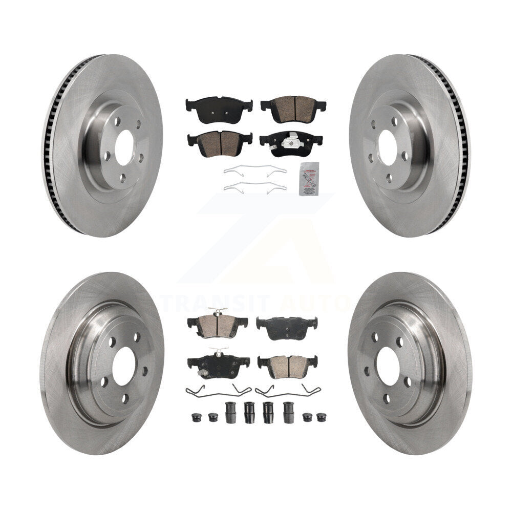 Transit Auto K8A-107608 Disc Brake Kit for 2022-2023 Ford Maverick - Front and Rear product image