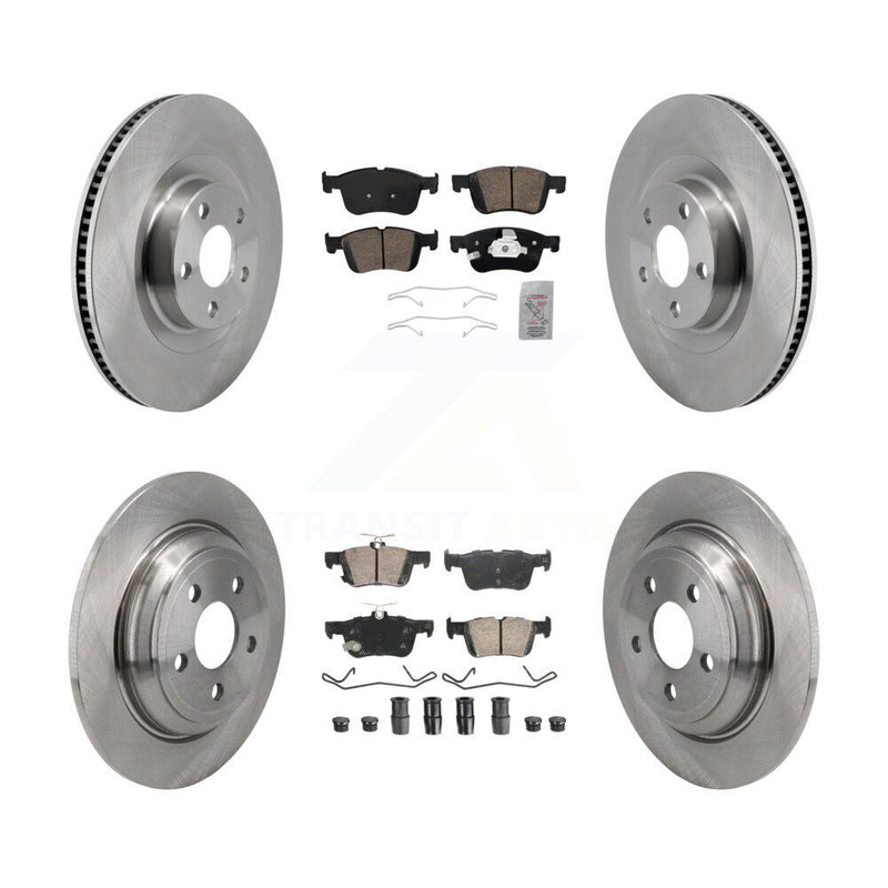 Transit Auto K8A-107608 Disc Brake Kit for 2022-2023 Ford Maverick - Front and Rear product image
