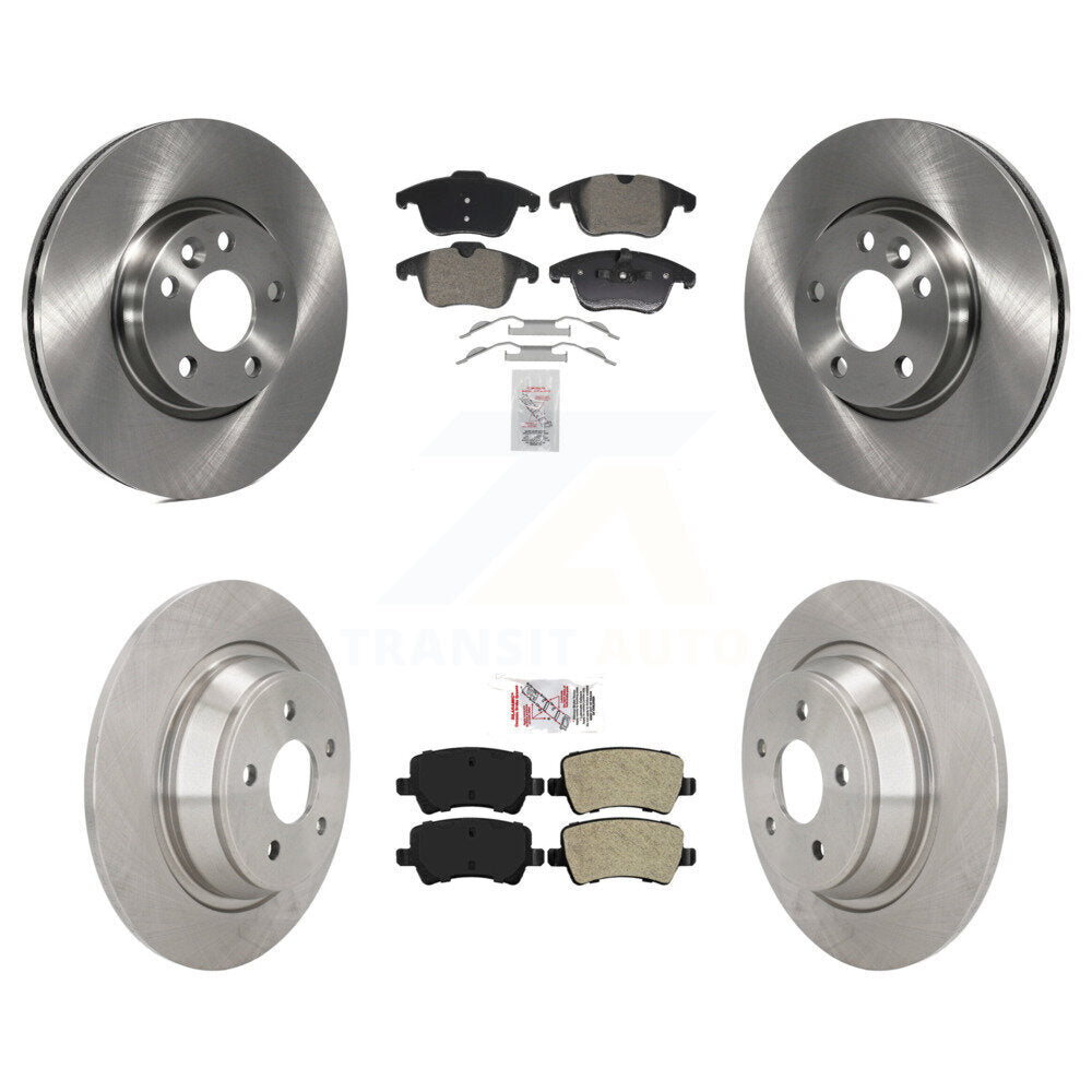 Transit Auto K8A-107609 Disc Brake Kit for 2012-2015 Land Rover Range Rover Evoque - Front and Rear product image