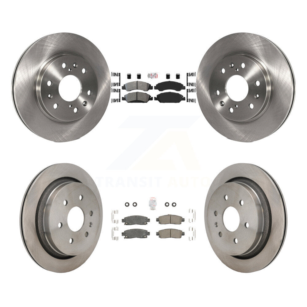 Transit Auto K8A-107618 Disc Brake Kit for 2013-2016 Cadillac XTS - Front and Rear product image