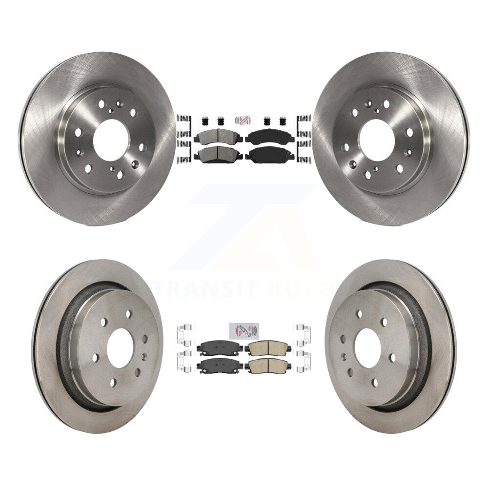 Transit Auto K8A-107619 Disc Brake Kit for 2013-2016 Cadillac XTS - Front and Rear product image