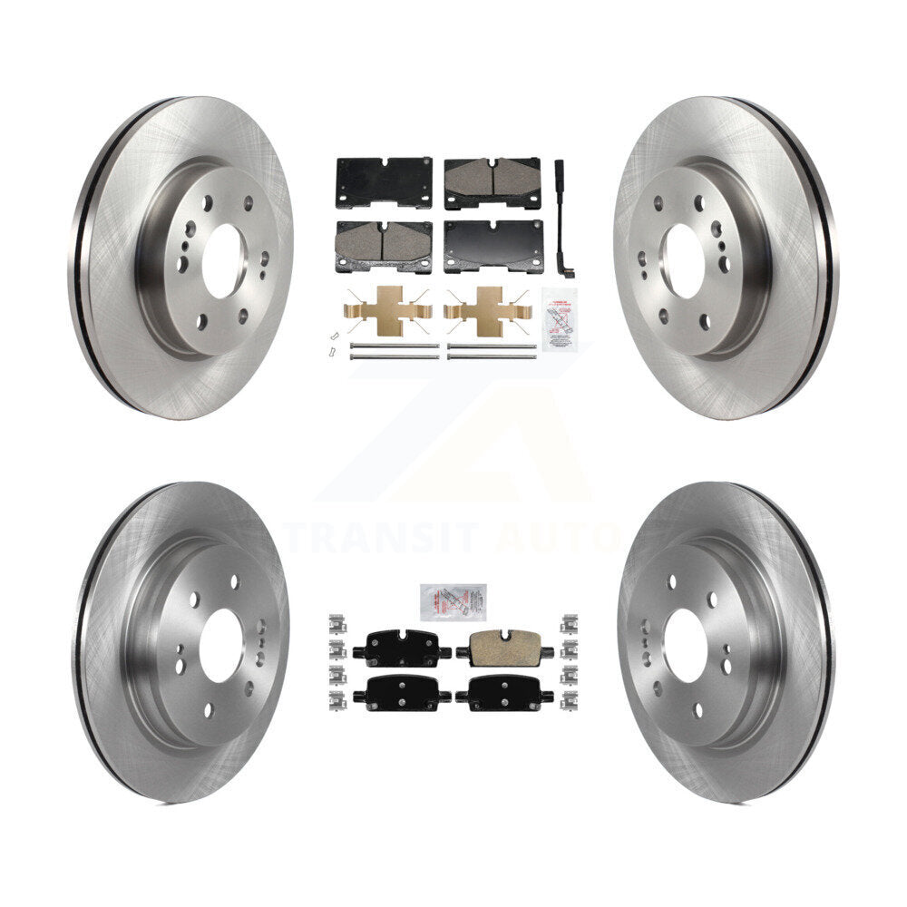 Transit Auto K8A-107620 Disc Brake Kit for 2020-2024 Chevrolet Silverado 1500 LTD, GMC Sierra 1500 Limited, Cadillac Escalade & more - Front and Rear product image
