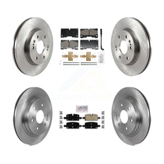 Transit Auto K8A-107620 Disc Brake Kit for 2020-2024 Chevrolet Silverado 1500 LTD, GMC Sierra 1500 Limited, Cadillac Escalade & more - Front and Rear product image