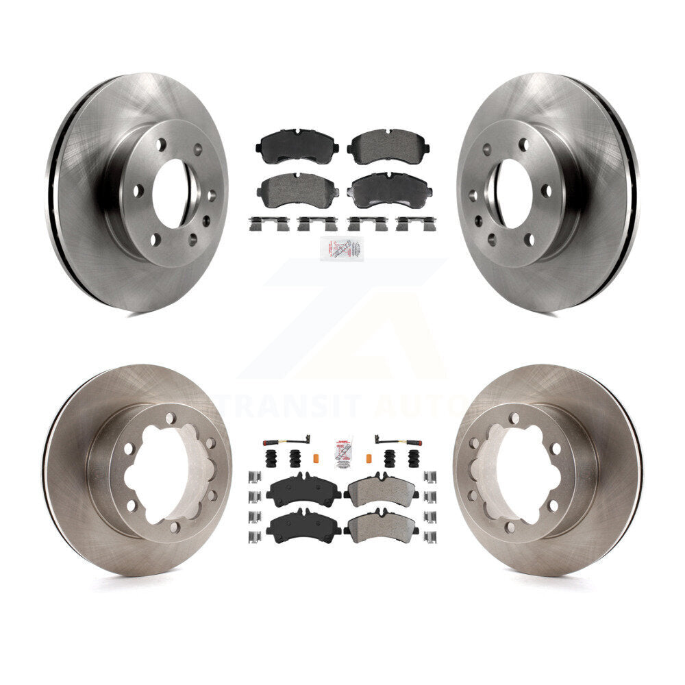 Transit Auto K8A-107624 Disc Brake Kit for 2007-2018 Freightliner Sprinter 3500, Mercedes-Benz Sprinter 3500XD, Mercedes-Benz Sprinter 3500 & more - Front and Rear product image
