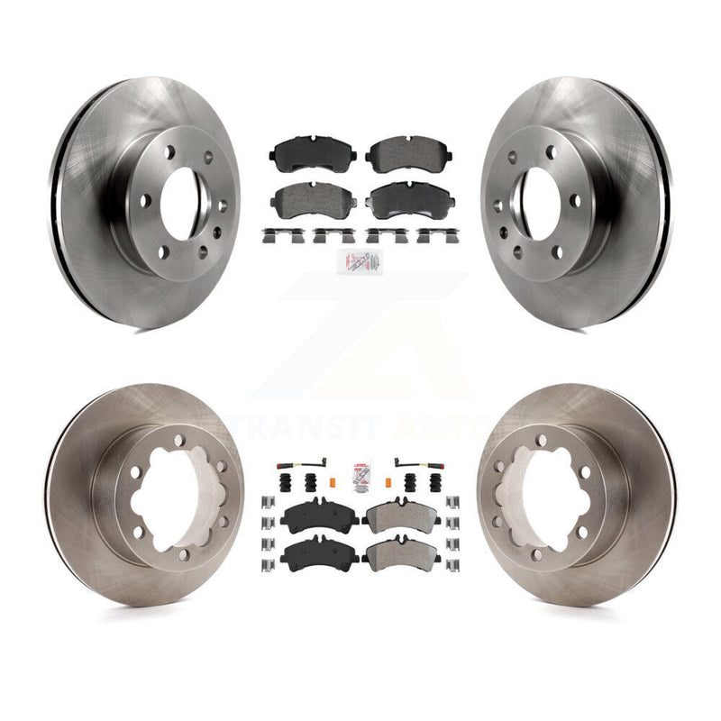 Transit Auto K8A-107624 Disc Brake Kit for 2007-2018 Freightliner Sprinter 3500, Mercedes-Benz Sprinter 3500XD, Mercedes-Benz Sprinter 3500 & more - Front and Rear product image