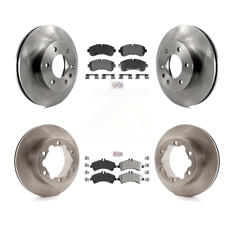 Transit Auto K8A-107625 Disc Brake Kit for 2007-2018 Freightliner Sprinter 3500, Mercedes-Benz Sprinter 3500XD, Mercedes-Benz Sprinter 3500 & more - Front and Rear product image