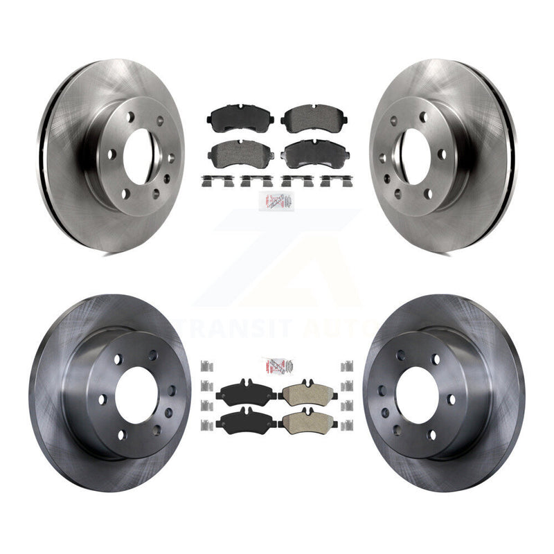Transit Auto K8A-107628 Disc Brake Kit for 2007-2018 Freightliner Sprinter 3500, Dodge Sprinter 3500 - Front and Rear product image