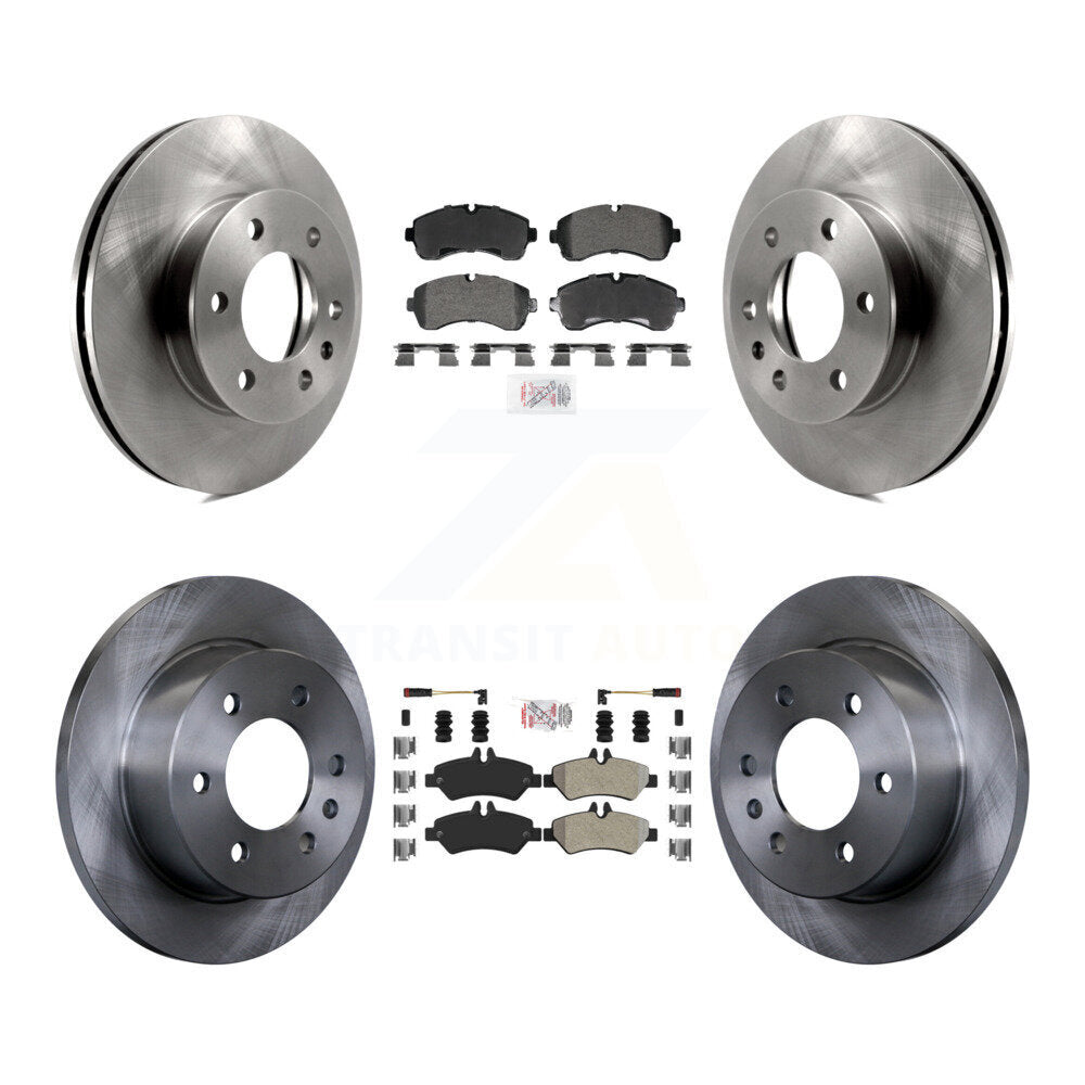 Transit Auto K8A-107629 Disc Brake Kit for 2007-2018 Freightliner Sprinter 3500, Dodge Sprinter 3500 - Front and Rear product image