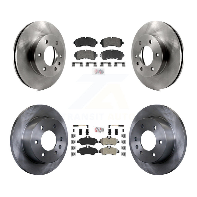 Transit Auto K8A-107629 Disc Brake Kit for 2007-2018 Freightliner Sprinter 3500, Dodge Sprinter 3500 - Front and Rear product image