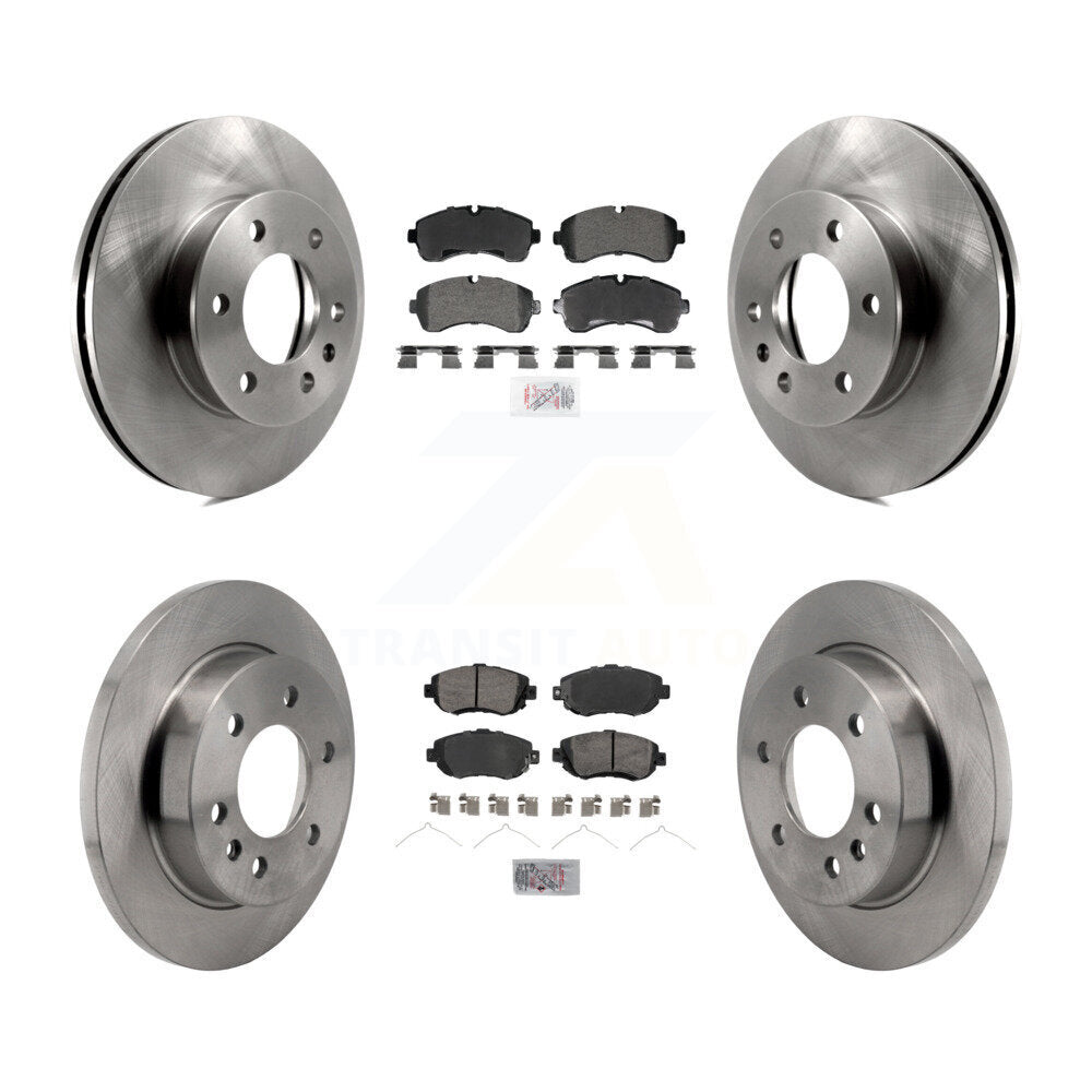 Transit Auto K8A-107632 Disc Brake Kit for 2019-2024 Mercedes-Benz Sprinter 1500, Mercedes-Benz Sprinter 3500, Mercedes-Benz Sprinter 3500XD & more - Front and Rear product image