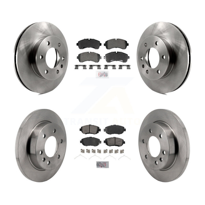 Transit Auto K8A-107632 Disc Brake Kit for 2019-2024 Mercedes-Benz Sprinter 1500, Mercedes-Benz Sprinter 3500, Mercedes-Benz Sprinter 3500XD & more - Front and Rear product image
