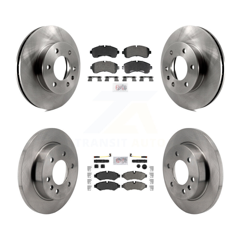 Transit Auto K8A-107633 Disc Brake Kit for 2019-2024 Mercedes-Benz Sprinter 1500, Mercedes-Benz Sprinter 3500, Mercedes-Benz Sprinter 3500XD & more - Front and Rear product image