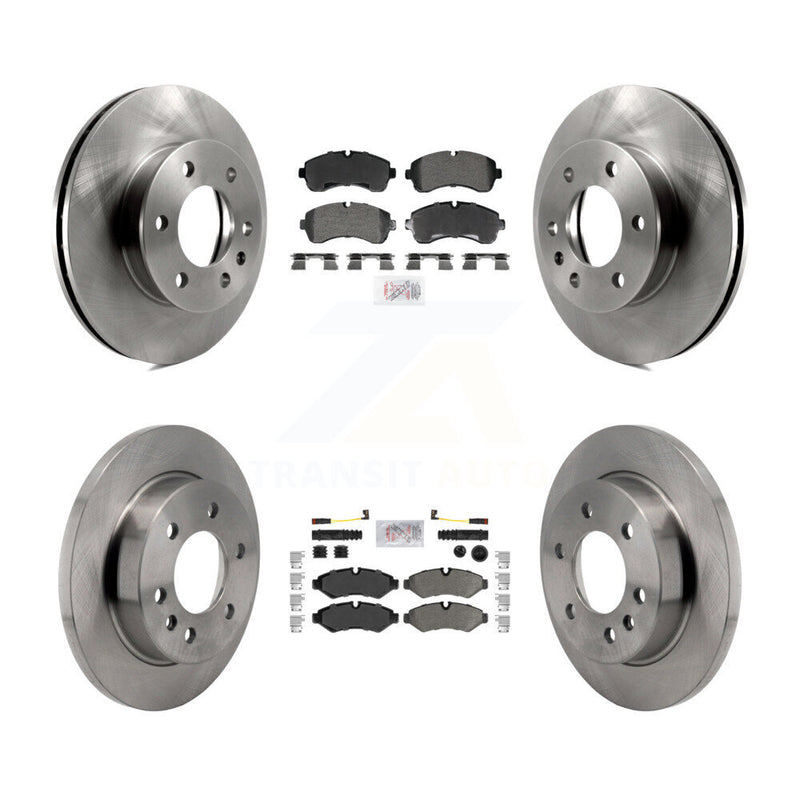 Transit Auto K8A-107633 Disc Brake Kit for 2019-2024 Mercedes-Benz Sprinter 1500, Mercedes-Benz Sprinter 3500, Mercedes-Benz Sprinter 3500XD & more - Front and Rear product image