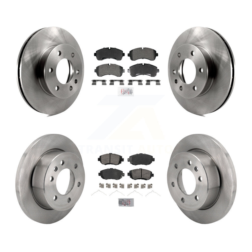 Transit Auto K8A-107634 Disc Brake Kit for 2019-2024 Mercedes-Benz Sprinter 3500, Freightliner Sprinter 2500, Mercedes-Benz Sprinter 1500 & more - Front and Rear product image