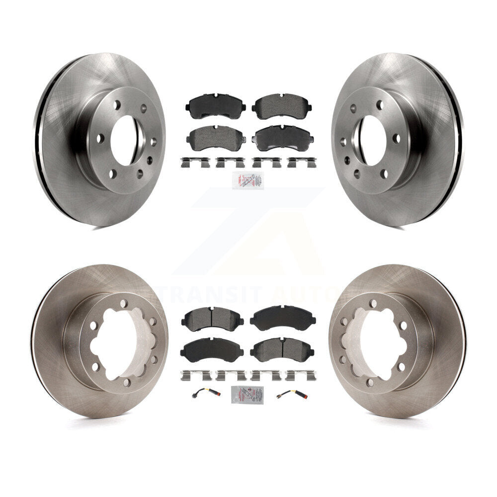 Transit Auto K8A-107636 Disc Brake Kit for 2019-2023 Mercedes-Benz Sprinter 3500, Mercedes-Benz Sprinter 3500XD, Mercedes-Benz Sprinter 4500 - Front and Rear product image