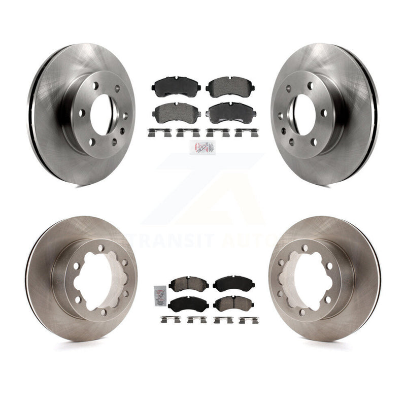 Transit Auto K8A-107637 Disc Brake Kit for 2019-2023 Mercedes-Benz Sprinter 3500, Mercedes-Benz Sprinter 3500XD, Mercedes-Benz Sprinter 4500 - Front and Rear product image