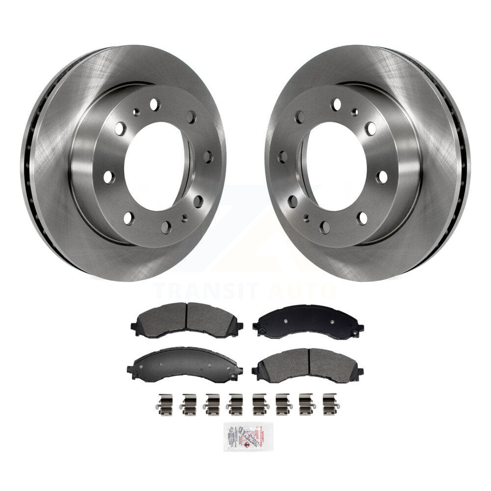 Transit Auto K8A-107647 Disc Brake Kit for 2021-2024 Chevrolet Express 2500, Chevrolet Express 3500, GMC Savana 2500 & more - Front product image