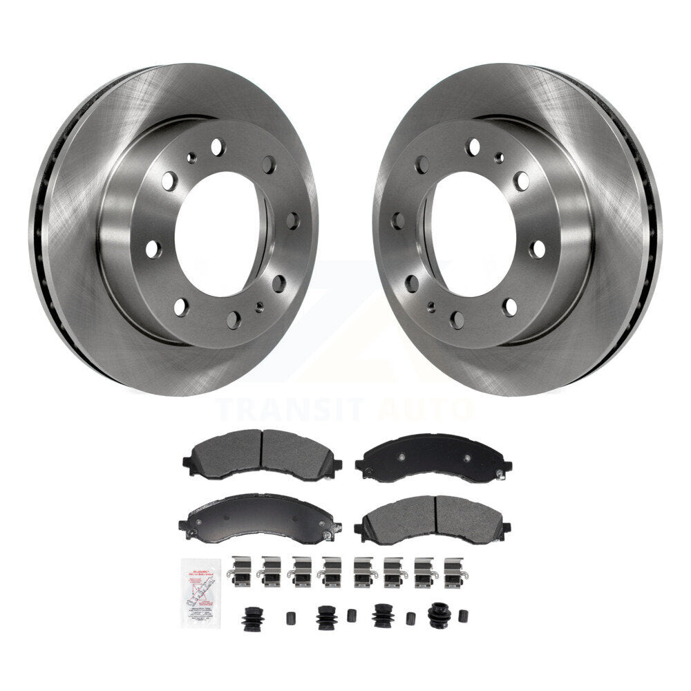 Transit Auto K8A-107649 Disc Brake Kit for 2021-2024 Chevrolet Express 2500, Chevrolet Express 3500, GMC Savana 2500 & more - Front product image