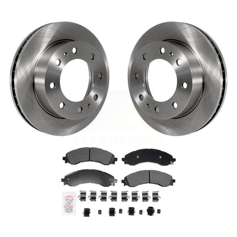 Transit Auto K8A-107649 Disc Brake Kit for 2021-2024 Chevrolet Express 2500, Chevrolet Express 3500, GMC Savana 2500 & more - Front product image