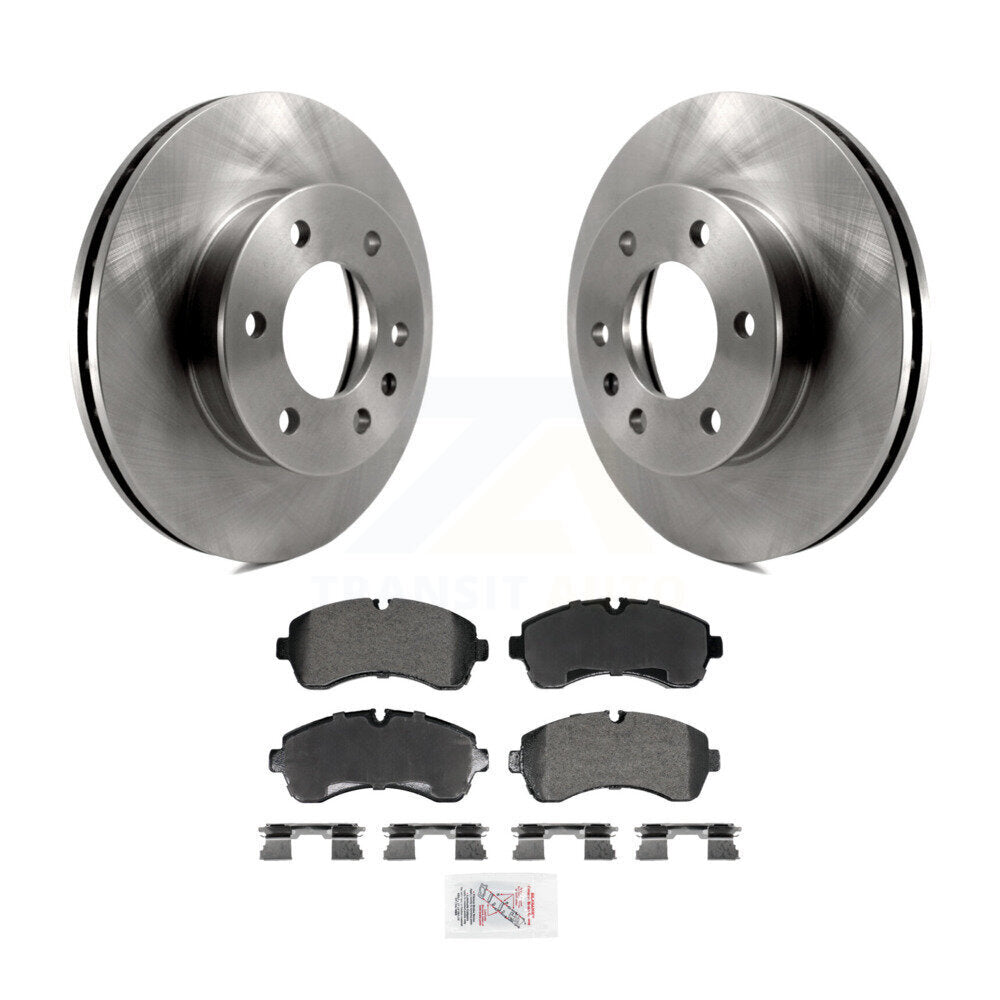 Transit Auto K8A-107654 Disc Brake Kit for 2007-2024 Mercedes-Benz Sprinter 3500, Mercedes-Benz Sprinter 3500XD, Freightliner Sprinter 2500 & more - Front product image