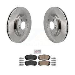 Transit Auto K8A-107662 Disc Brake Kit for 2020-2025 Hyundai Elantra, Hyundai Sonata, Kia Niro EV - Front product image