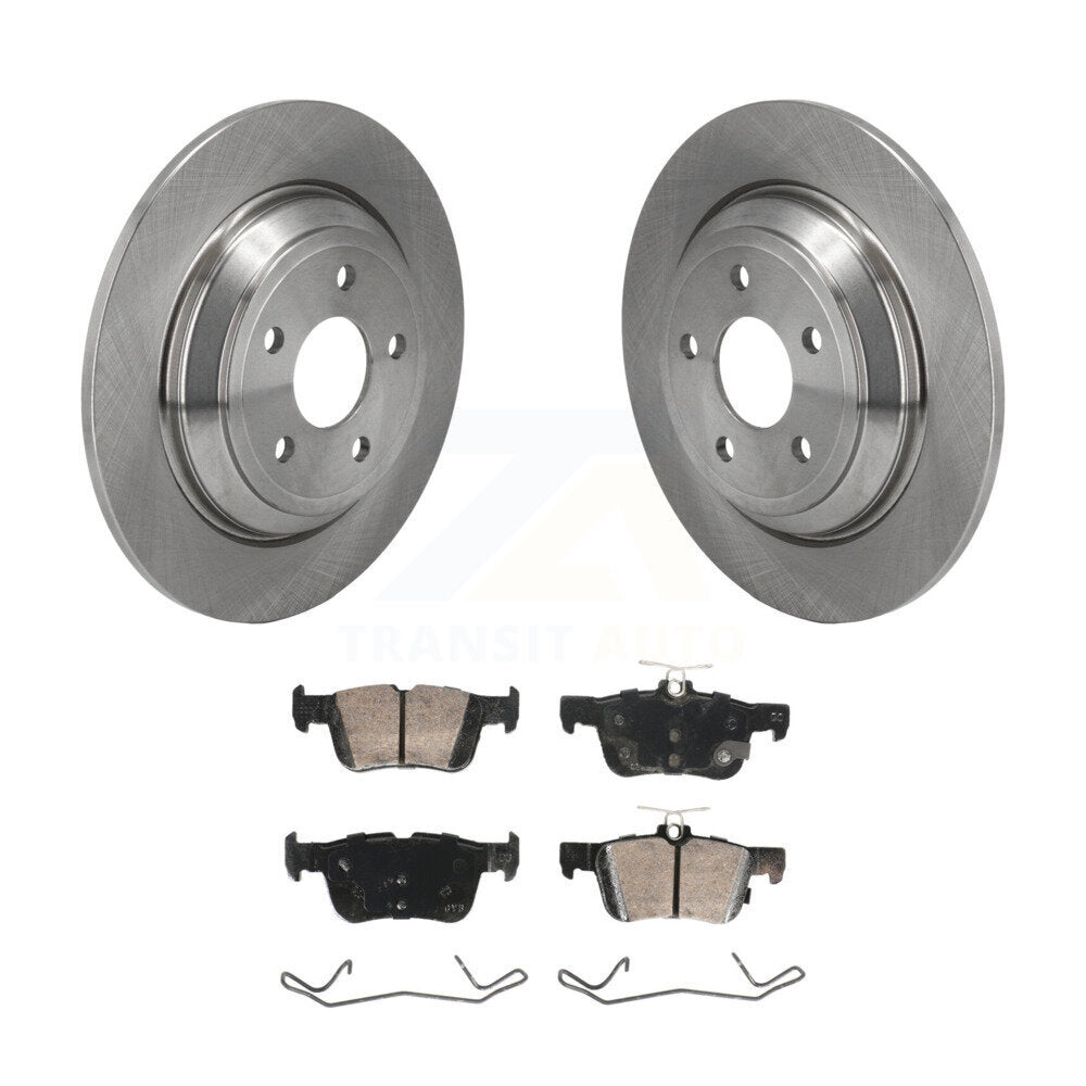 Transit Auto K8A-107670 Disc Brake Kit for 2020-2023 Ford Bronco Sport, Ford Escape, Lincoln Corsair - Rear product image