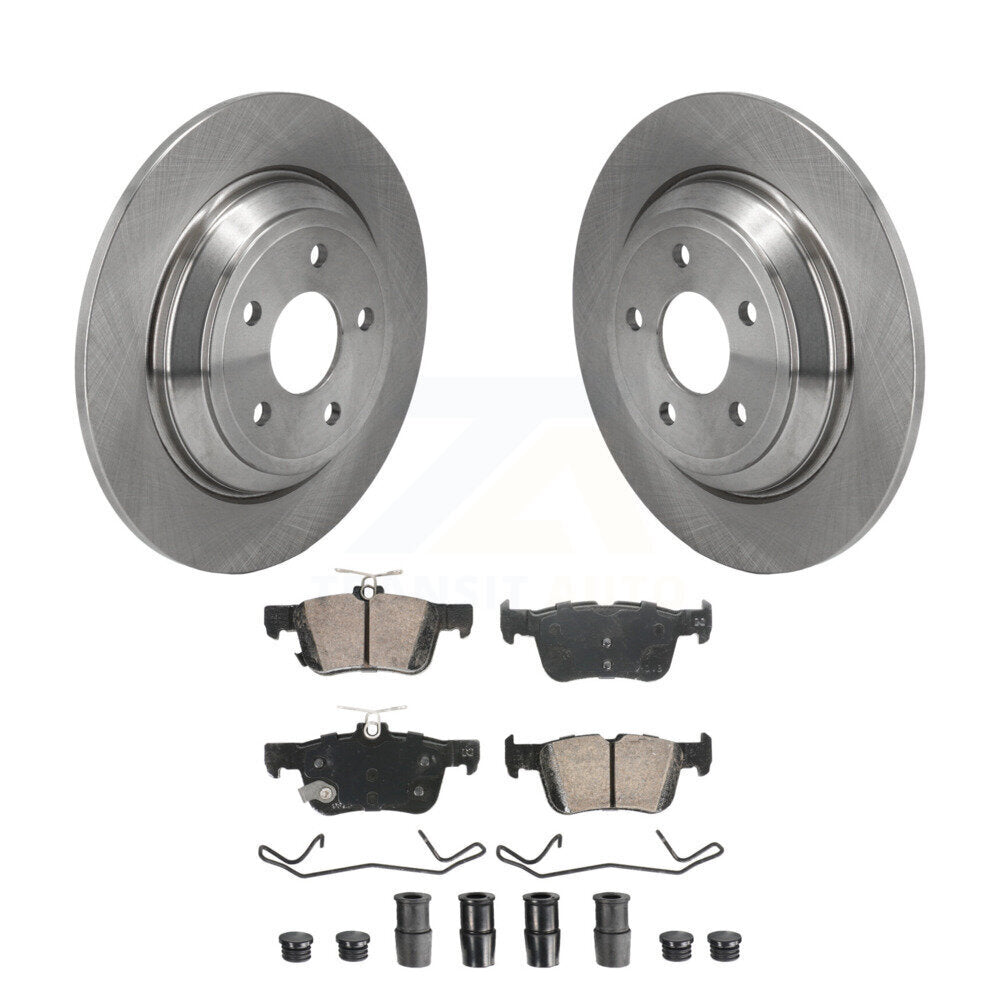Transit Auto K8A-107671 Disc Brake Kit for 2020-2023 Ford Bronco Sport, Ford Escape, Lincoln Corsair - Rear product image