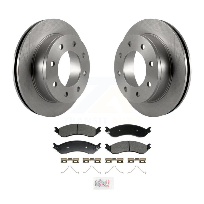 Transit Auto K8A-107681 Disc Brake Kit for 2021-2024 Chevrolet Express 2500, Chevrolet Express 3500, GMC Savana 2500 & more - Rear product image