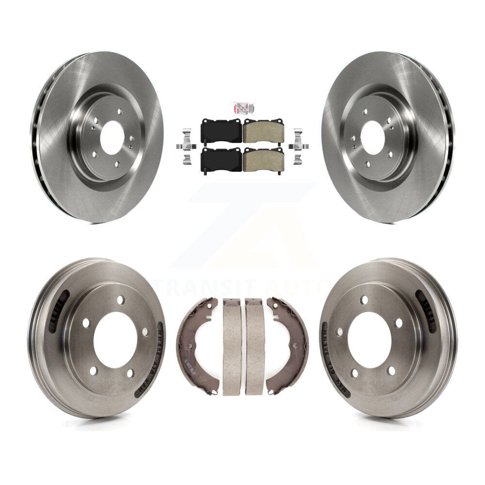 Transit Auto K8A-107688 Disc Brake Kit for 2008-2009 Mitsubishi Lancer - Front and Rear product image