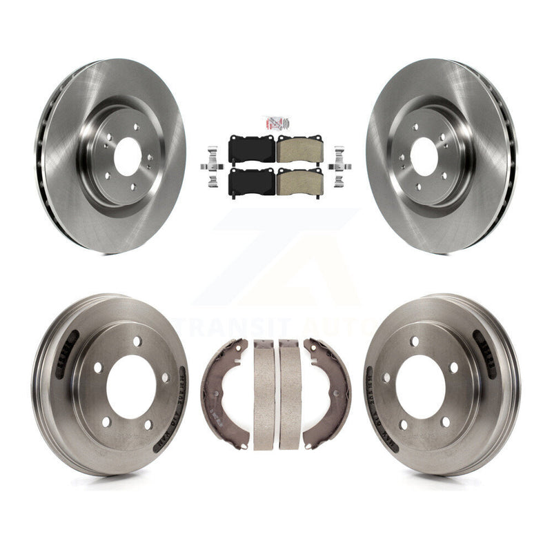 Transit Auto K8A-107688 Disc Brake Kit for 2008-2009 Mitsubishi Lancer - Front and Rear product image